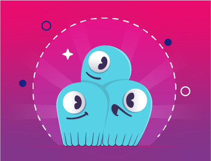 About Better Together ScyllaDB mascot illustration